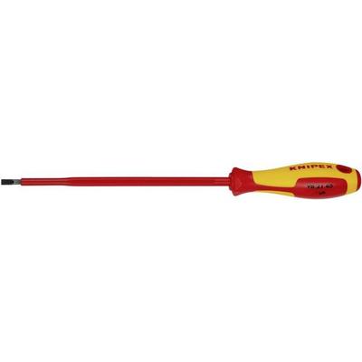 Knipex VDE VDE Schlitz-Schraubendreher Klingenbreite: 4.5mm Klingenlänge: 180mm DIN EN 60900