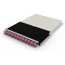 Patchbox one / 30RU / MM LC – SC, OM4, Duplex, 1.8 m, Server Zubehör, Pink, Schwarz