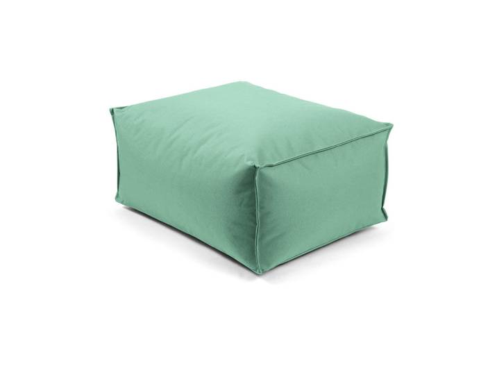 Mokebo Outdoor Pouf Der Ruhestifter, Mintgrün, 60x30x50 cm, Wohnzimmer, Sessel, Hocker & Hockerbänke, Poufs