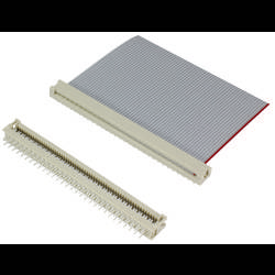 HARTING 09181169422 Leiterplattensteckverbinder niedrige Bauform Rastermaß: 2.54 mm Polzahl Gesamt: 16 Anzahl Reihen: 2 1 St. Piece