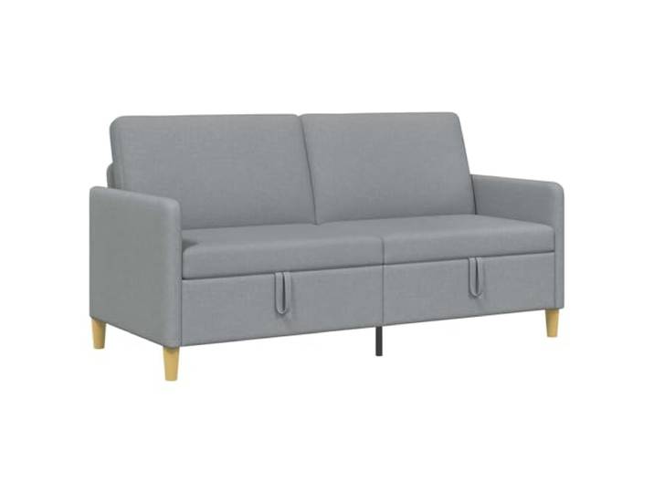 KUTYWEXFM 3-Sitzer Sofa mit Stauraum Hellgrau 172x78x87cm Polstersofa Platzsparendes Couch-Design fürs Wohnzimmer: Abnehmbare Bezüge und integriertes Staufach sorgen für dauerhafte Ordnung.