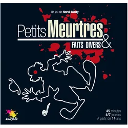 Asmodée Petits Meurtres Et Faits Divers (Französisch, 4 - 7 Spieler)