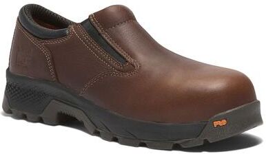 Timberland Pro TiTAN EV Slip On Composite Toe (Men's) Work in Teak, Size 14 W, Leather