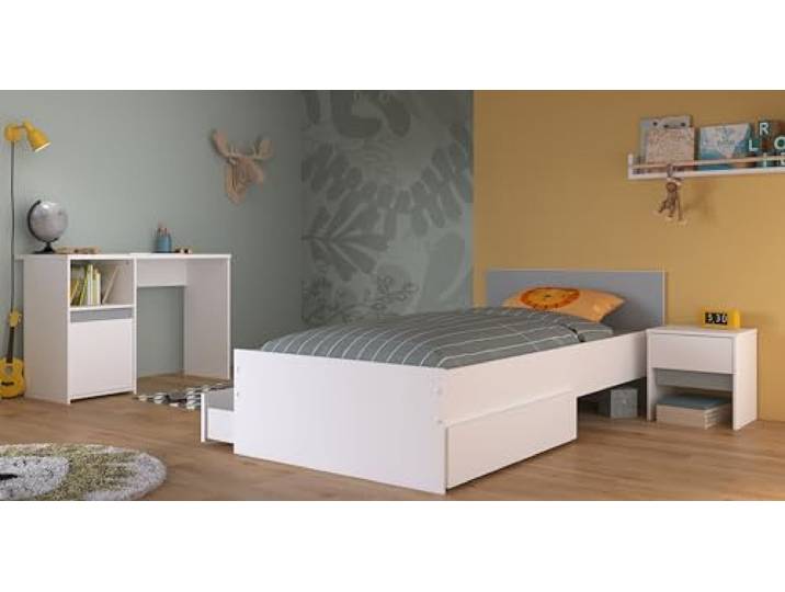 Parisot Kinderzimmer Set 4tlg Pirouette 27 Weiß