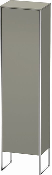 Duravit XSquare Hochschrank XS1314R9292 50x176x35,6cm, Tür rechts, stehend, Steingrau seidenmatt