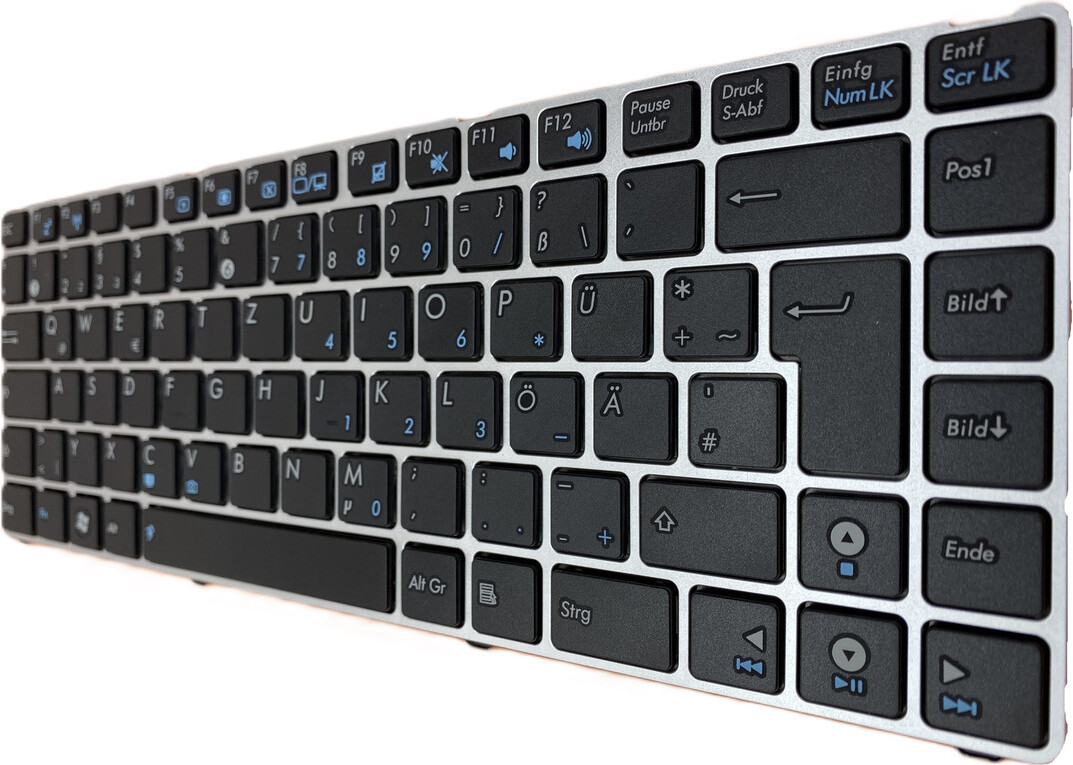 T-ProTek Behuizing zilverkleurig voor Asus Eee PC 1201T, 1201N, 1201K