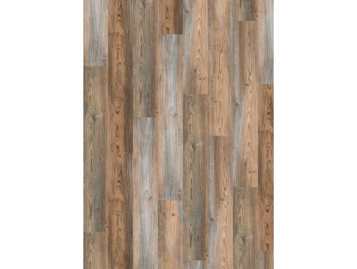 Vinylboden SPC 5mm inkl. Trittschall, Pinienfarben, Kunststoff, 18.3x122x0.5 cm, Europäischer Sicherheitsstandard, pflegeleicht, widerstandsfähig, abriebbeständig, schwer entflammbar, wasserfeste Trägerplatte, feuchtraumgeeignet, stuhlrollengeeignet, mit Trittschalldämmung, Teppiche und Böden, Bodenbeläge, Vinylböden