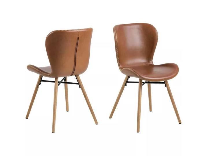mutoni - Esszimmerstuhl Norway Eiche Cognac, One Size, Braun