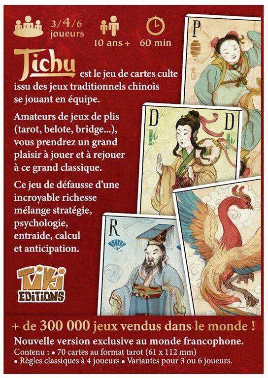 Tiki Editions Tichu - Le Jeu de Cartes