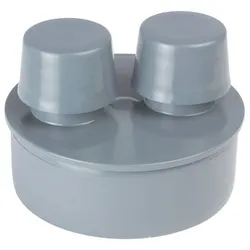 Airfit Rohrbelüfter aus PP für Abflussrohr grau DN 110