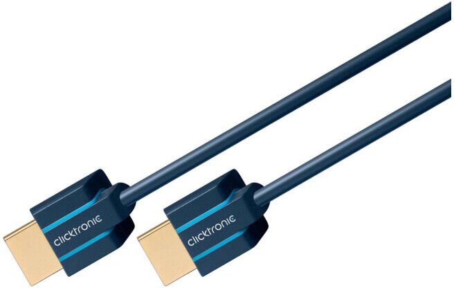 Clicktronic Câble HDMI HighSpeed 0,50 m, Ethernet 70701 (70701)