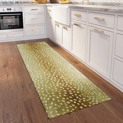 Addison Rugs Indoor/ Outdoor Addison Safari Gazelle Animal Print Washable Area Rug