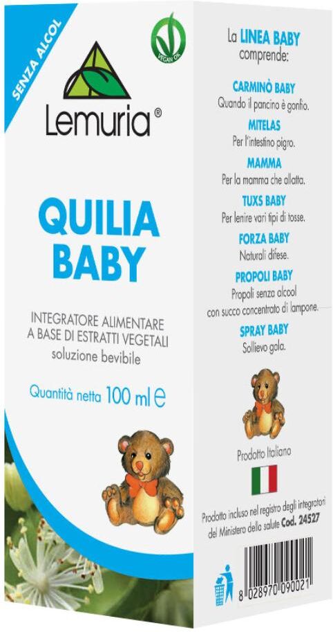 LEMURIA srl QUILIA BABY 100ML  LEMURIA