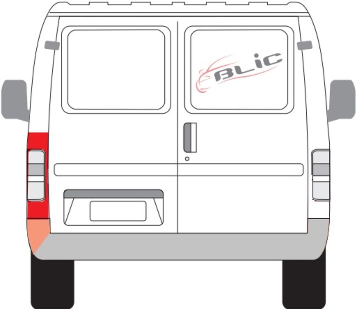 Heckwand BLIC 6503-06-2515671P, Links