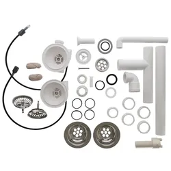 Villeroy & Boch Zubehör Ablaufgarnitur Zubehör Küche 823210 300x300x100 mm aus Edelstahl colorless 82321000