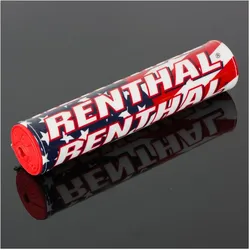 Renthal, Motorrad Zubehör, SX PAD (240MM) USA FLAG FARBIG MIT LOGO