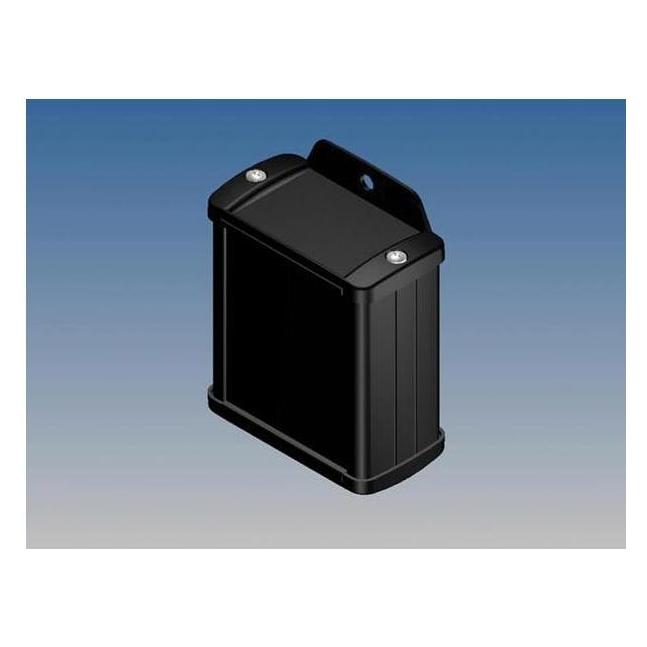 Auction ALUMINIUMGEHÄUSE - SCHWARZ - 70 x 59.9 x 30.9 mm - mit Flansch (Gehäuse) (TK11-E.9)