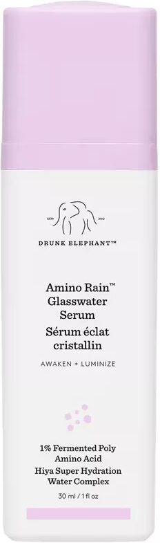 DRUNK ELEPHANT - Amino Rain™ Glasswater Serum - Feuchtigkeitsserum für das Gesicht, 30 ml, Fantasie