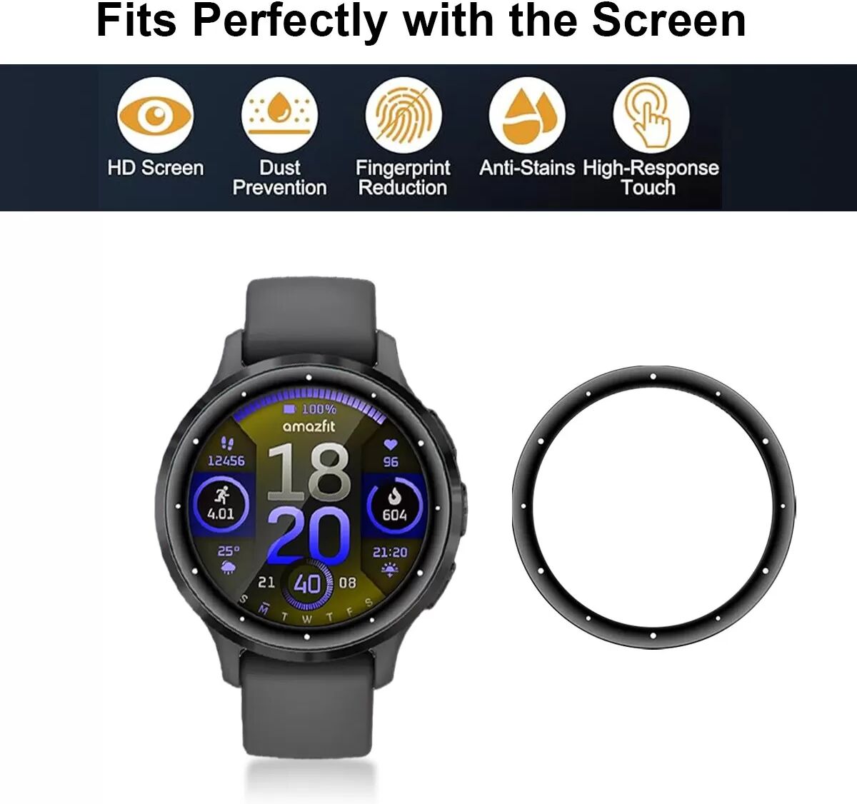INF Protecteur d'écran pour Garmin Venu 3S