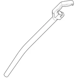 Sebo 1783hg Handsaugrohr für BS 36 und BS 46 passend für Bürstsauger Sebo BS 36, BS 46 und Comfort