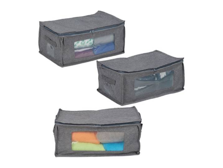 Relaxdays Opbergtassen set van 3