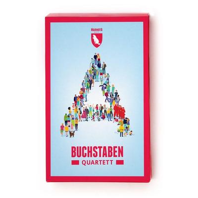 Buchstaben Quartett