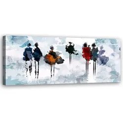 LEINWANDBILD Abstrakte Frauen 120x40cm