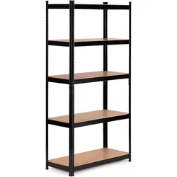Modernhome, Kellerregal, Metallregal 180x90x40 cm für Garage oder Keller, 5 Böden, 875 kg Tragkraft