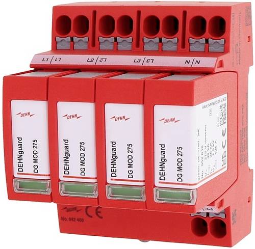 DEHN 942400 DG MP TNS 275 Überspannungsableiter Überspannungsschutz für: Verteilerschrank 20 kA 1St.