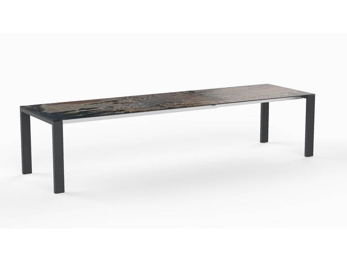 SIT Mobilia OLYMPIA Oslo Ausziehtisch Edelstahl Anthrazit