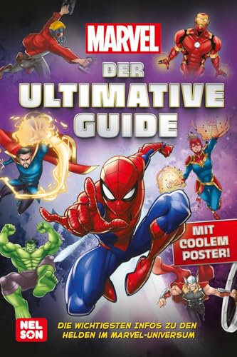 MARVEL: Der ultimative Guide: Die wichtigsten Infos zu den Helden im MARVEL-Universum Mit coolem Poster - Preis vom 09.10.2026 07:28:09 h