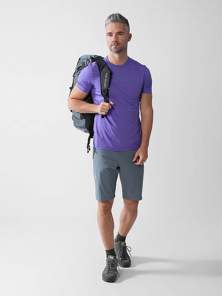 SCHÖFFEL Herren Shorts Blaustein grau   48 M