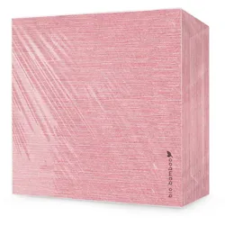 Bio Bamboo® – Einwegserviette, 40 x 40 cm, extrem weich, kompostierbar, Bambusviskose, 600 Stück, bordeauxrot