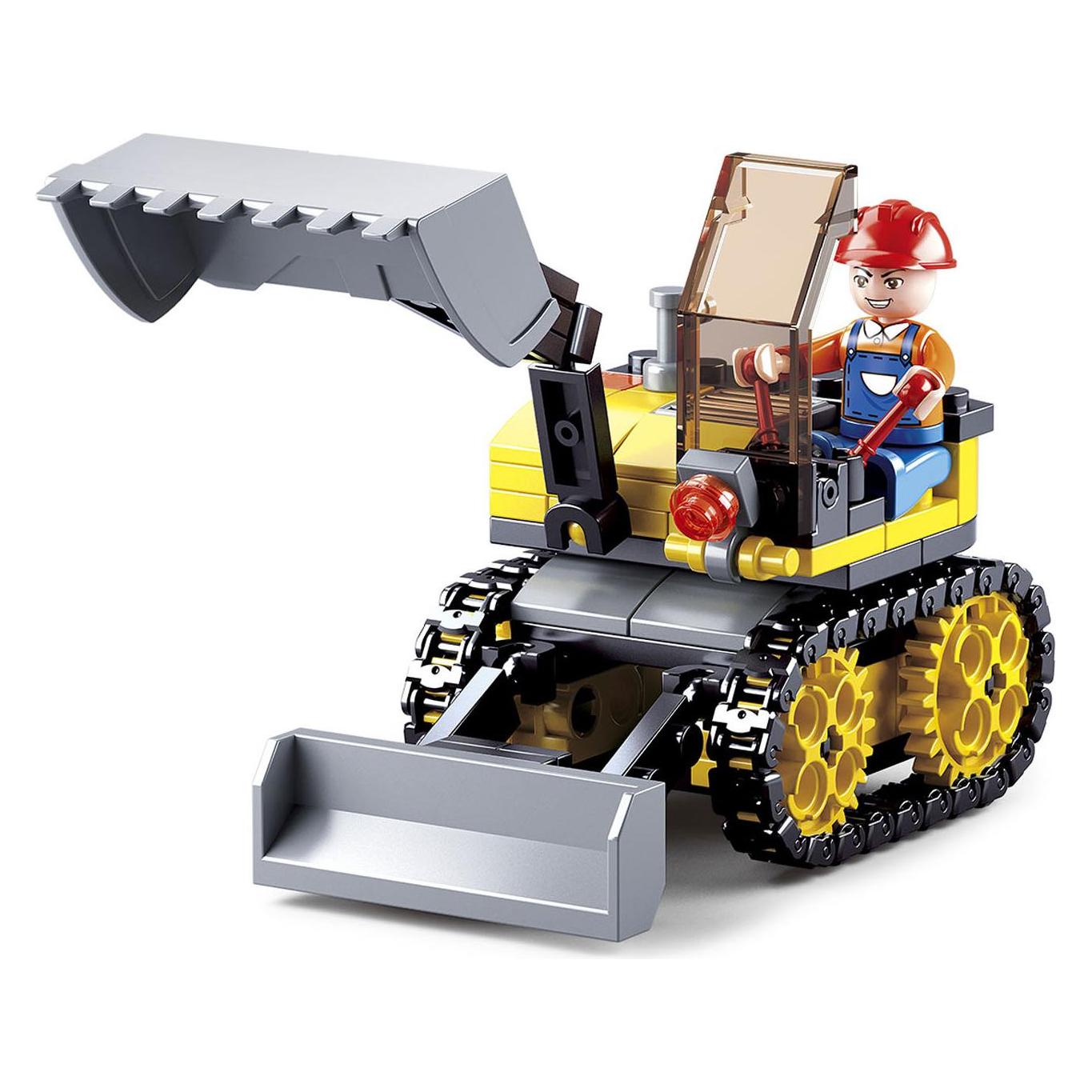 Sluban SL07014 - Mini-Bauset Traxcavator (SL07014)