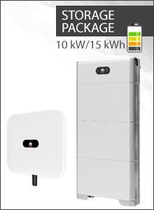 Huawei 10 kW Wechselrichter + 15 kWh LUNA Paket