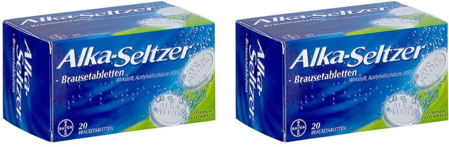 Alka-Seltzer Alka Seltzer Brausetabletten mit Zitronengeschmack 2x20stk