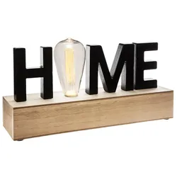 WellHome - LED Wort Deko Beleuchtung 34x8x16cm