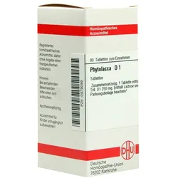 Phytolacca D 1 Tabletten 80 St