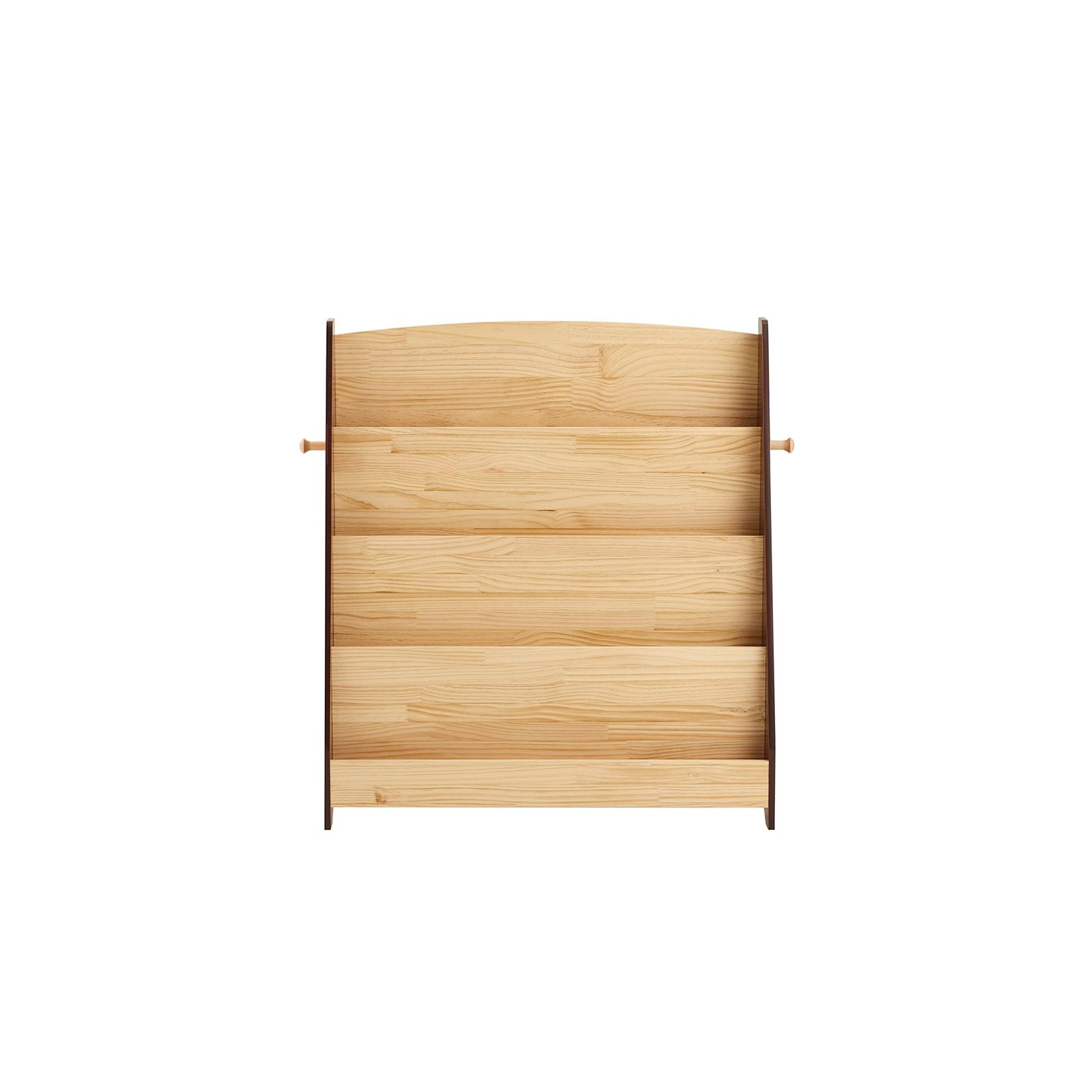 SoBuy Kinderregal mit 4 Fächern Natur 91x30x89cm Nordisch