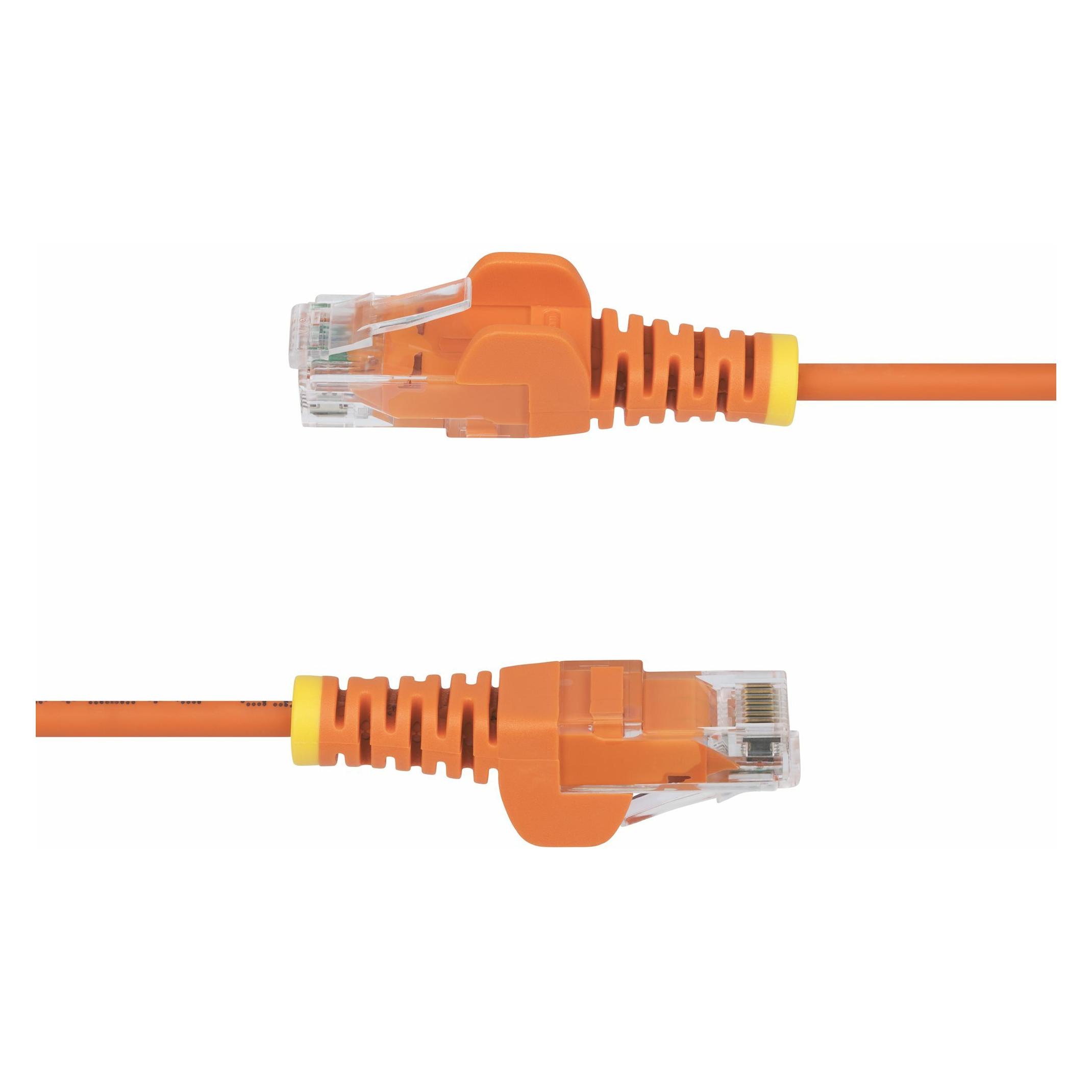 StarTech .com N6PAT150CMORS, 1,5 m, Cat6, U/UTP (UTP), RJ-45, RJ-45, Orange (CAT6, 1.50 m) (N6PAT150CMORS)