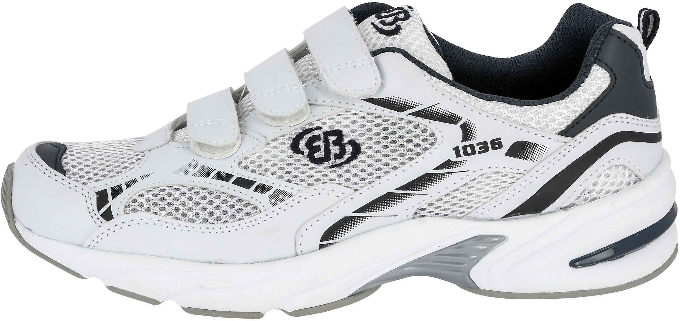 Laufschuh BRÜTTING "Sportschuh Force V", Herren, Gr. 42, weiss (blanc), Schuhe Laufschuh blanc 42
