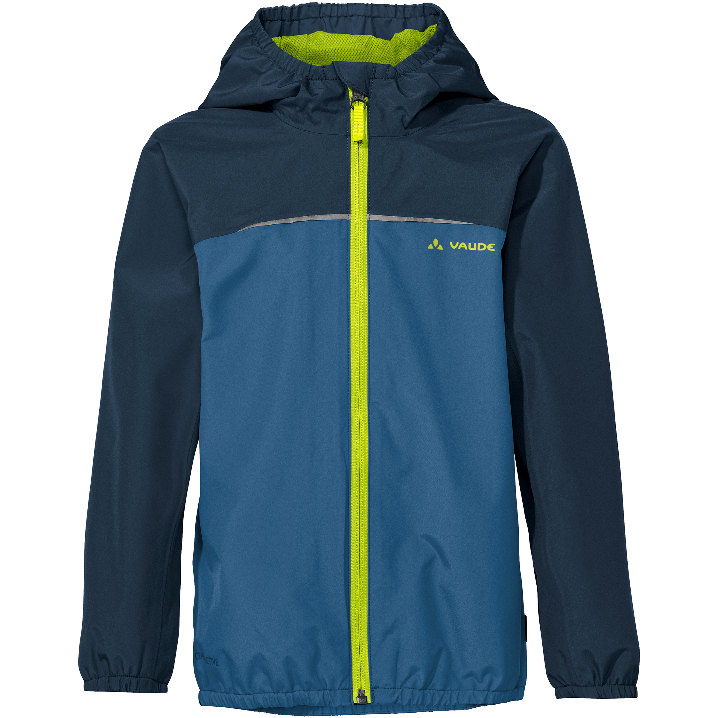 Vaude Turaco III Kinder Regenjacke blau Größe 122 Lifestyle Winddicht Wasserabweisend