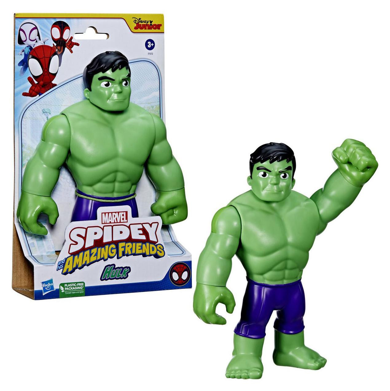 Hasbro Marvel Actiefiguur Spidey en zijn fantastische vrienden Supergrote Hulk