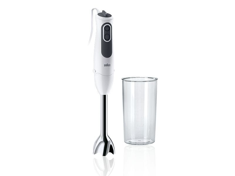Braun MQ3100WH MultiQuick 3 Stabmixer 11 Stufen 750 W (Grau/Weiß) 0X22111190