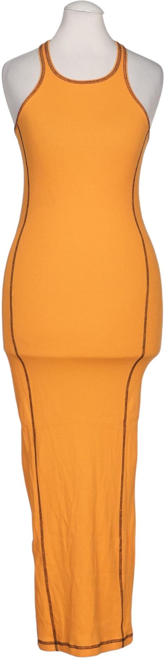 Alexander McQueen Damen Kleid, Orange, Gr. Xxs, Baumwolle / Synthetik / Elasthan - Second Hand