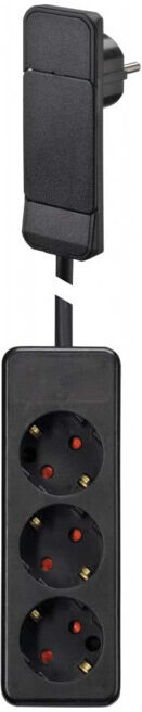 Bachmann Connecteur plat de protection noir, câble 1,6 m 933.014 (933.014)
