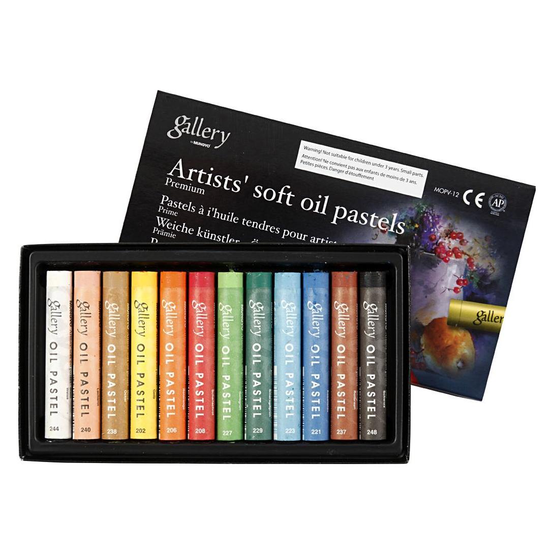 Creativ Company Gallery Ölpastellkreide Premium (12x) (5707167182901)