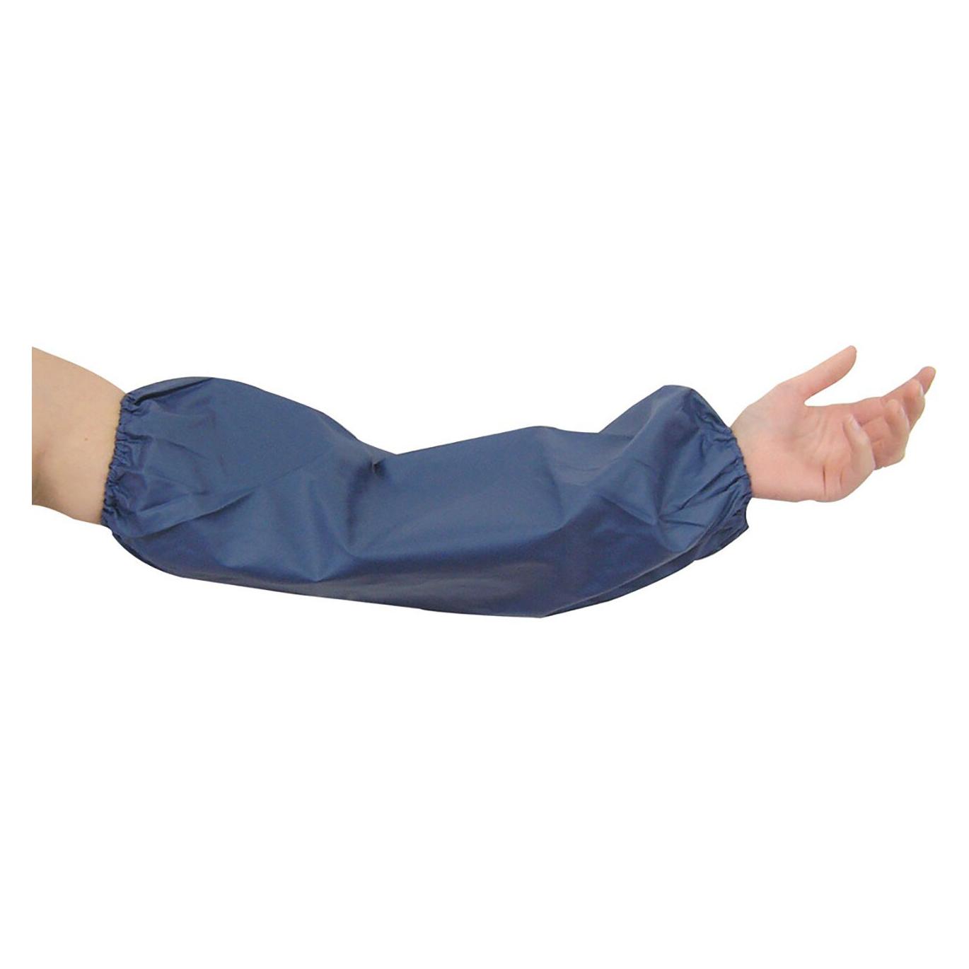 franz mensch Hygostar Schutzärmel Polyester-PU, blau 45cm, beschichtet, VPE: 24 Stück (28356)