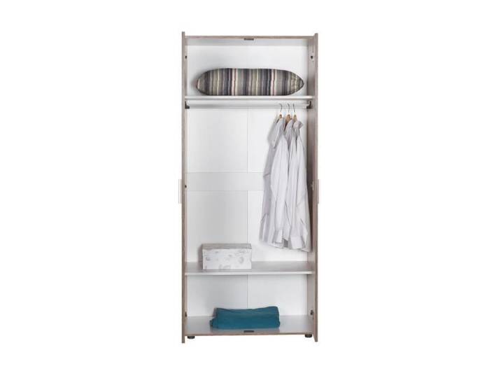 Armoire - 4 Portes - Venprodin - 187X80X47Cm - Blanc