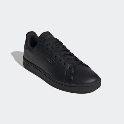 Sneaker ADIDAS SPORTSWEAR "COURT", Herren, Gr. 41, schwarz (core schwarz, carbon, core schwarz), Synthetik, Schuhe Sneaker, inspiriert vom Design des adidas stan smith